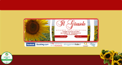 Desktop Screenshot of ilgirasole-agriturismo.com